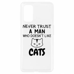 Чехол для Realme 7 Pro Не любит котов - не доверяй - PrintSalon
