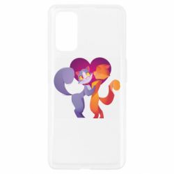 Чохол для Realme 7 Pro Парочка. Котики - PrintSalon