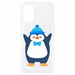 Чехол для Realme 7 Pro Penguin in a hat - PrintSalon