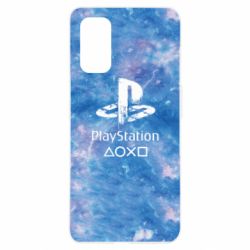 Чохол для Realme 7 Pro Playstation on tai dai background - PrintSalon