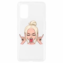 Чехол для Realme 7 Pro Punk Girl - PrintSalon