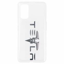 Чехол для Realme 7 Pro Tesla Car logo - PrintSalon