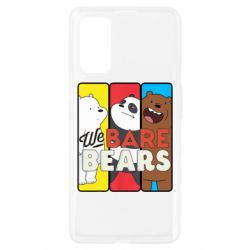 Чехол для Realme 7 Pro We bare bears collage - PrintSalon
