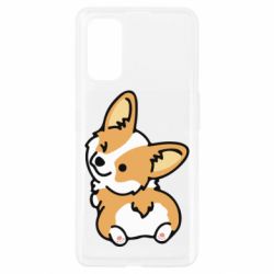 Чехол для Realme 7 Pro Winking Corgi