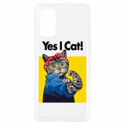 Чехол для Realme 7 Pro Yes I Cat - PrintSalon