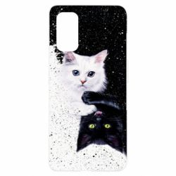 Чехол для Realme 7 Pro Yin and Yang cats - PrintSalon