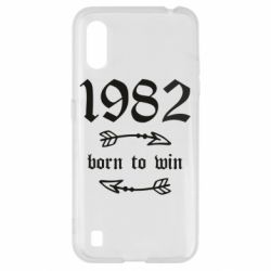 Чехол для Samsung A01/M01 1982 Born to win - PrintSalon