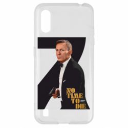 Чехол для Samsung A01/M01 Агент 007 Не Время Умирать - PrintSalon