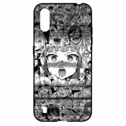 Чохол для Samsung A01 / M01 Ahegao Glitch - PrintSalon