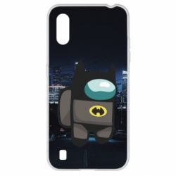 Чехол для Samsung A01/M01 Among Us - Batman in the city - PrintSalon