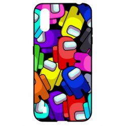 Чехол для Samsung A01/M01 Among us multicolored - PrintSalon