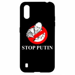 Чехол для Samsung A01/M01 Banned Putin - PrintSalon