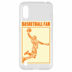 Чехол для Samsung A01/M01 Basketball fan - PrintSalon
