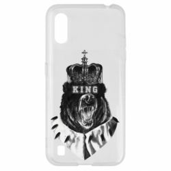 Чехол для Samsung A01/M01 Bear King - PrintSalon