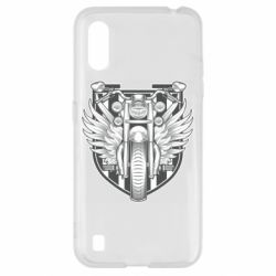 Чехол для Samsung A01/M01 Bike Shield Art - PrintSalon