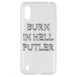 Чехол для Samsung A01/M01 Born in Hell Putin - PrintSalon