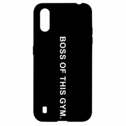 Чехол для Samsung A01/M01 Boss of this Gym
