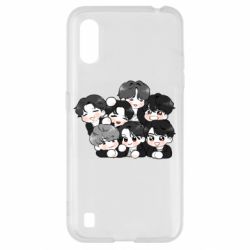 Чохол для Samsung A01 / M01 BTS Cute Art - PrintSalon