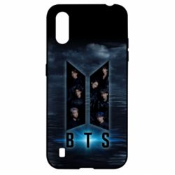Чехол для Samsung A01/M01 BTS Dark Angels - PrintSalon