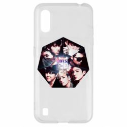 Чехол для Samsung A01/M01 Bts  к-рор