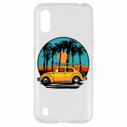 Чехол для Samsung A01/M01 Car and sunset