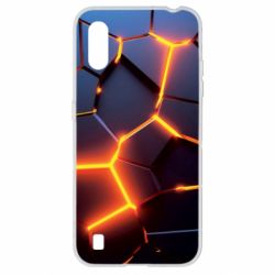 Чохол для Samsung A01 / M01 Cracked Blocks - PrintSalon