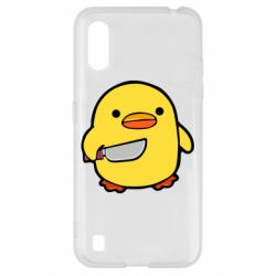Чохол для Samsung A01 / M01 Duckling With A Knife - PrintSalon