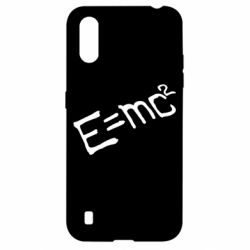 Чехол для Samsung A01/M01 E=mc2 - PrintSalon