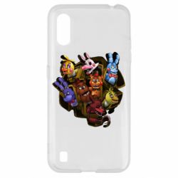 Чохол для Samsung A01 / M01 Five Nights At Freddy's monsters-PrintSalon Чохол для Samsung A01 / M01 Five Nights At Freddy's monsters