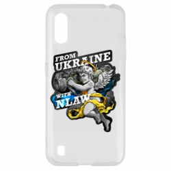 Чехол для Samsung A01/M01 From Ukraine with nlaw - PrintSalon