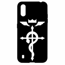 Чехол для Samsung A01/M01 Fullmetal Alchemist Flamel - PrintSalon