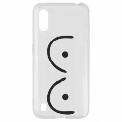 Чехол для Samsung A01/M01 Funny tits