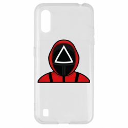 Чехол для Samsung A01/M01 Игра в кальмара Soldier - PrintSalon