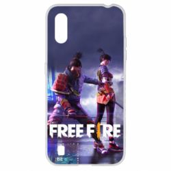 Чехол для Samsung A01/M01 Garena Free Fire Samurai Team - PrintSalon