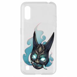 Чехол для Samsung A01/M01 Genshin Impact Xiao's mask - PrintSalon
