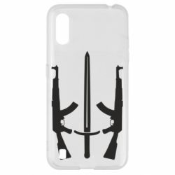 Чохол для Samsung A01 / M01 Герб добровольчих батальйонів - PrintSalon