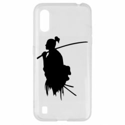 Чехол для Samsung A01/M01 Ghost Of Tsushima Silhouette - PrintSalon