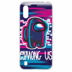 Чехол для Samsung A01/M01 Glitch Among Us - PrintSalon