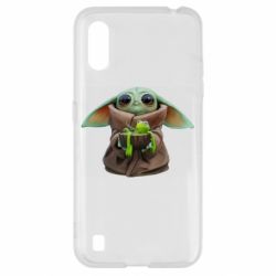 Чехол для Samsung A01/M01 Grogu and Kermit - PrintSalon