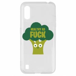 Чехол для Samsung A01/M01 Healthy as fuck - PrintSalon