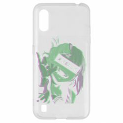 Чехол для Samsung A01/M01 Himiko Toga glitch - PrintSalon
