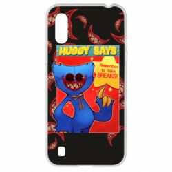Чехол для Samsung A01/M01 Huggy says - PrintSalon