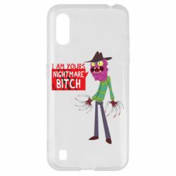 Чехол для Samsung A01/M01 I am yours nightmare BITCH - PrintSalon
