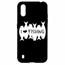 Чохол для Samsung A01 / M01 I Love Fishing - PrintSalon