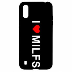 Чехол для Samsung A01/M01 I love MILFs