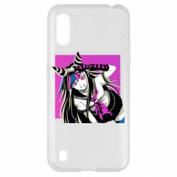 Чехол для Samsung A01/M01 Ибуки Миода глитч - PrintSalon