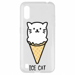 Чехол для Samsung A01/M01 Ice Cat