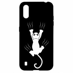 Чохол для Samsung A01 / M01 кот когти - PrintSalon