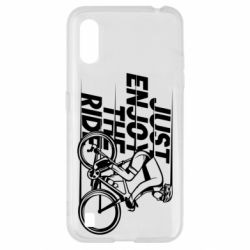 Чехол для Samsung A01/M01 Just enjoy the ride - PrintSalon