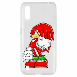 Чехол для Samsung A01/M01 Knuckles the Echidna - PrintSalon